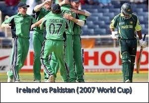 Ireland vs Pakistan (2007 World Cup)