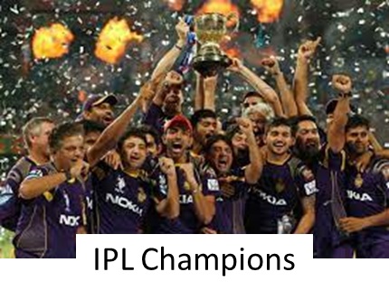 IPL champions 
