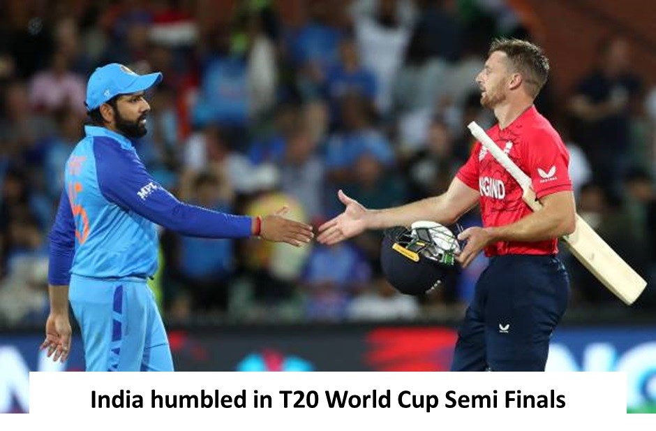 India humbled T20 World cup semi final