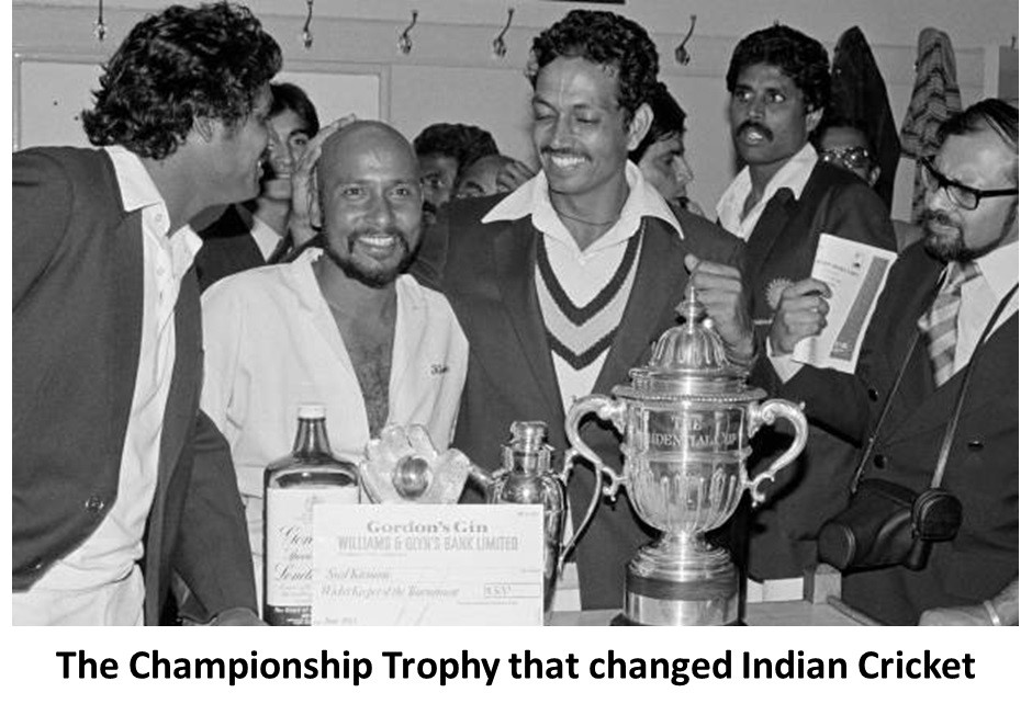 The Championship trophy that changed indian cricket