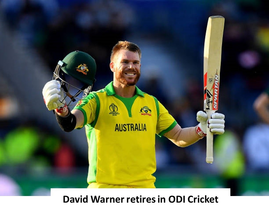 david warner retires in ODI cricket