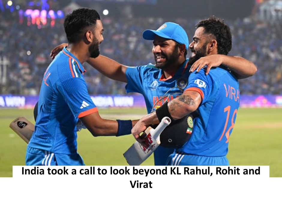 KL Rahul ,Rohit and Virat