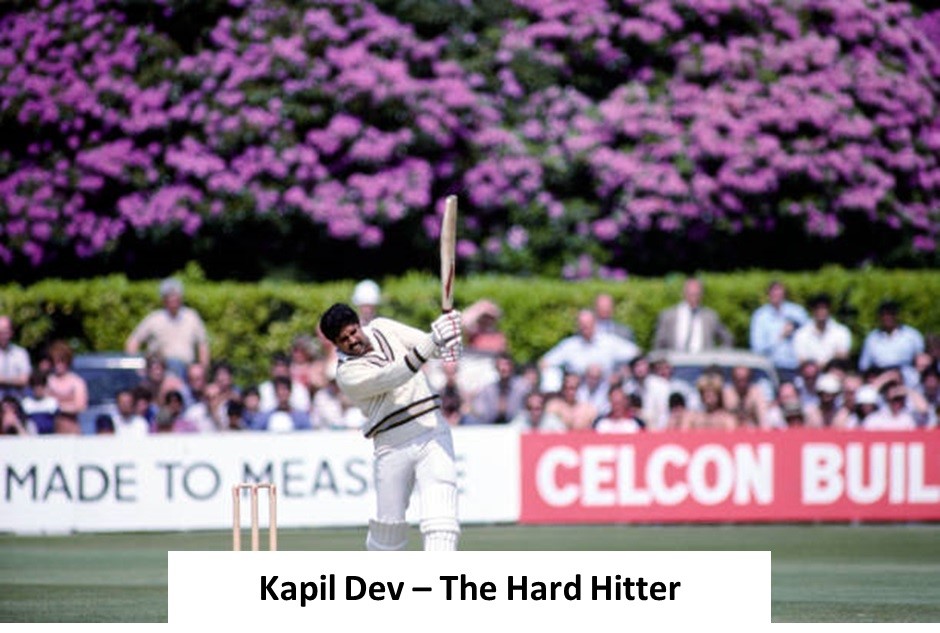 kapil dev the hard hitter