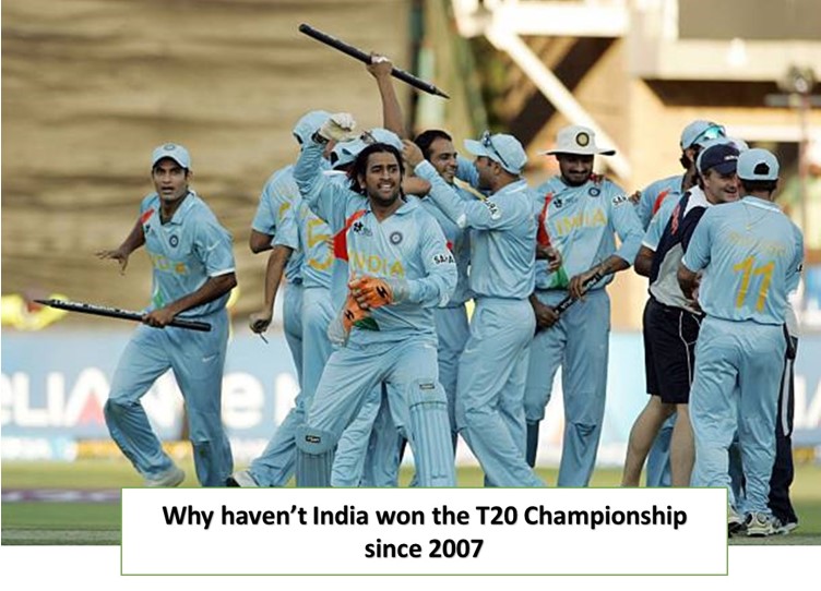 Why haven't India won the T20 Championship since 2007
