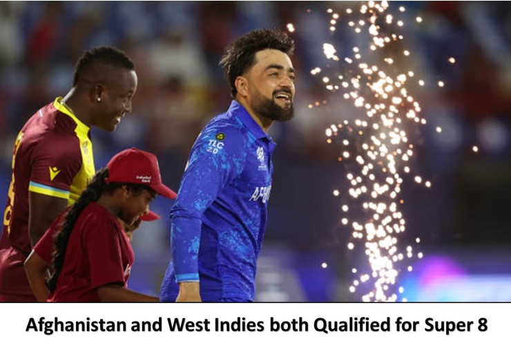 Afghanistan and west indies both qualified for super 8