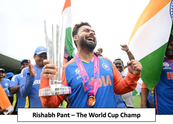 Rishabh Pant - The World Cup Champ