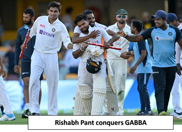 Rishabh Pant conquers GABBA