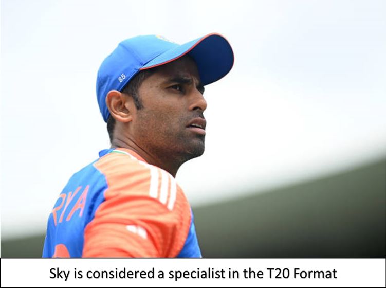 Sky is considered a specialist in the T20 Format