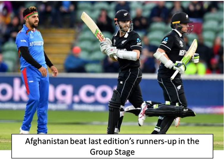 afghanistan beat last editions's runners-up in the group stage