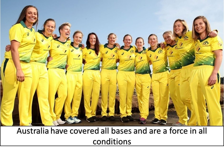 austraila have covered all bases and are a force in all conditions