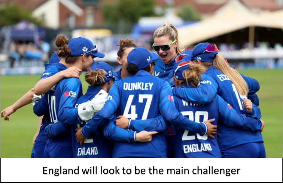 England will look to be the main challenger