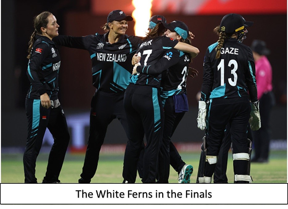 the white ferns in the finals