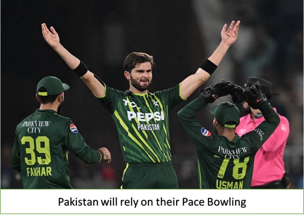 Pakistan will rely on their pace bowling