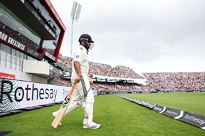 Rishabh Pant plays with a fractured foot