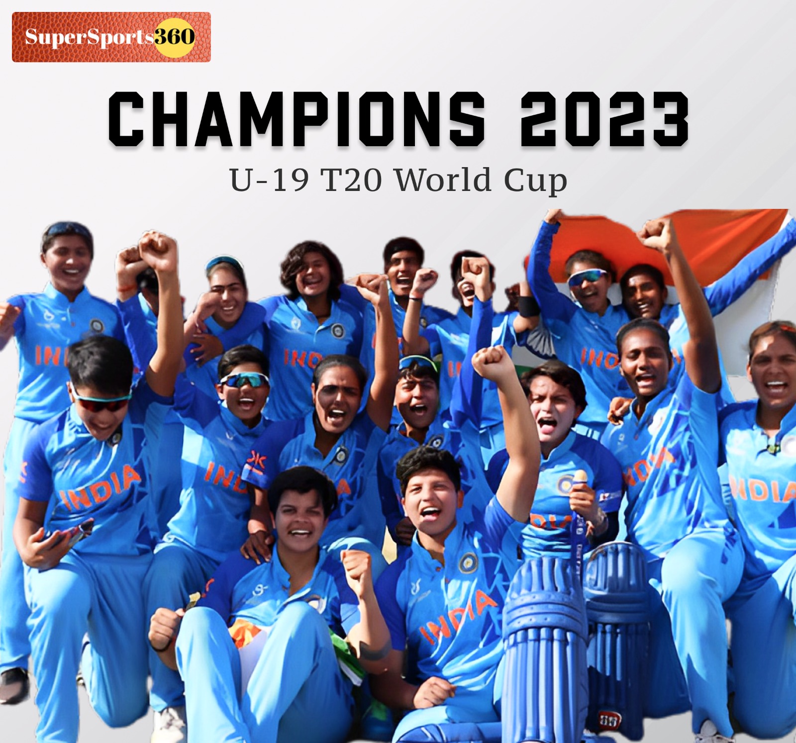 2023 ICC Under 19 Women’s T20 World Cup Champion – India