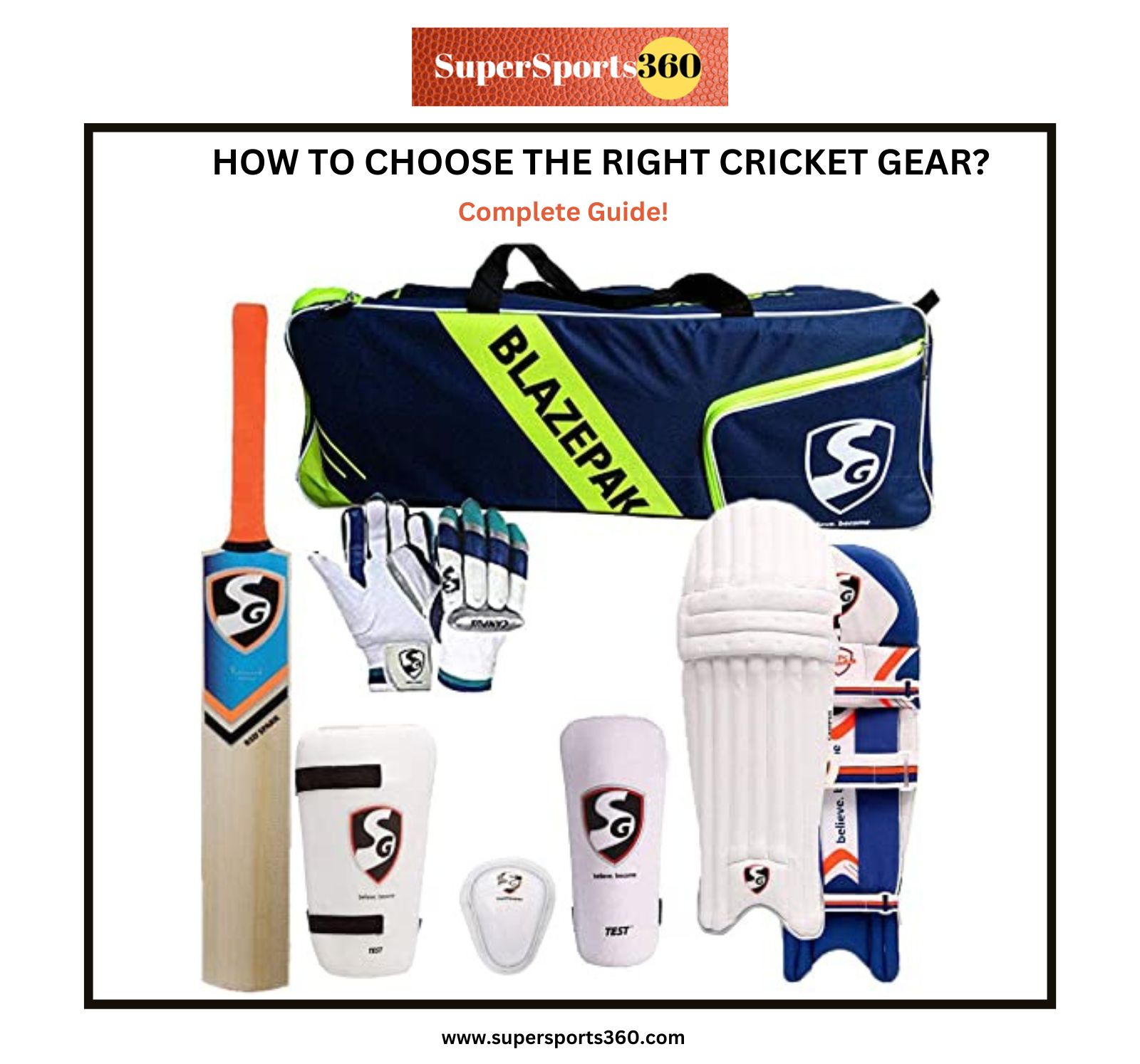 HOW TO CHOOSE THE RIGHT CRICKET GEAR