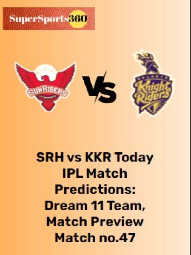 Sunrisers Hyderabad vs Kolkata Knight Riders
