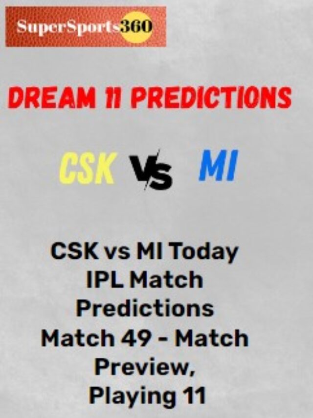 CSK vs MI