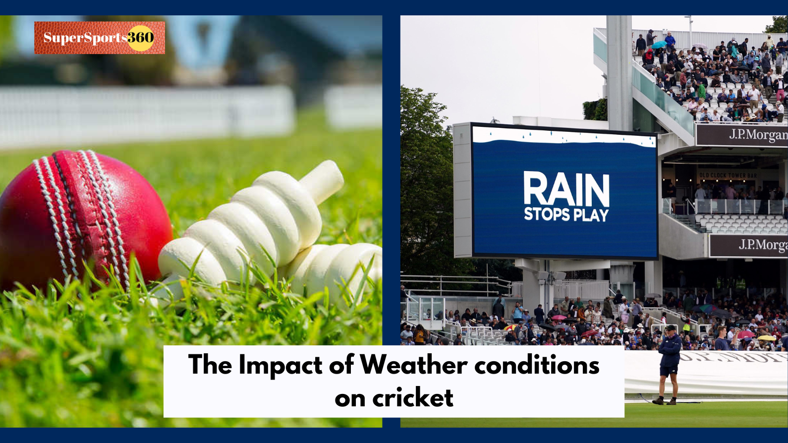 The Impact of Weather conditions on cricket