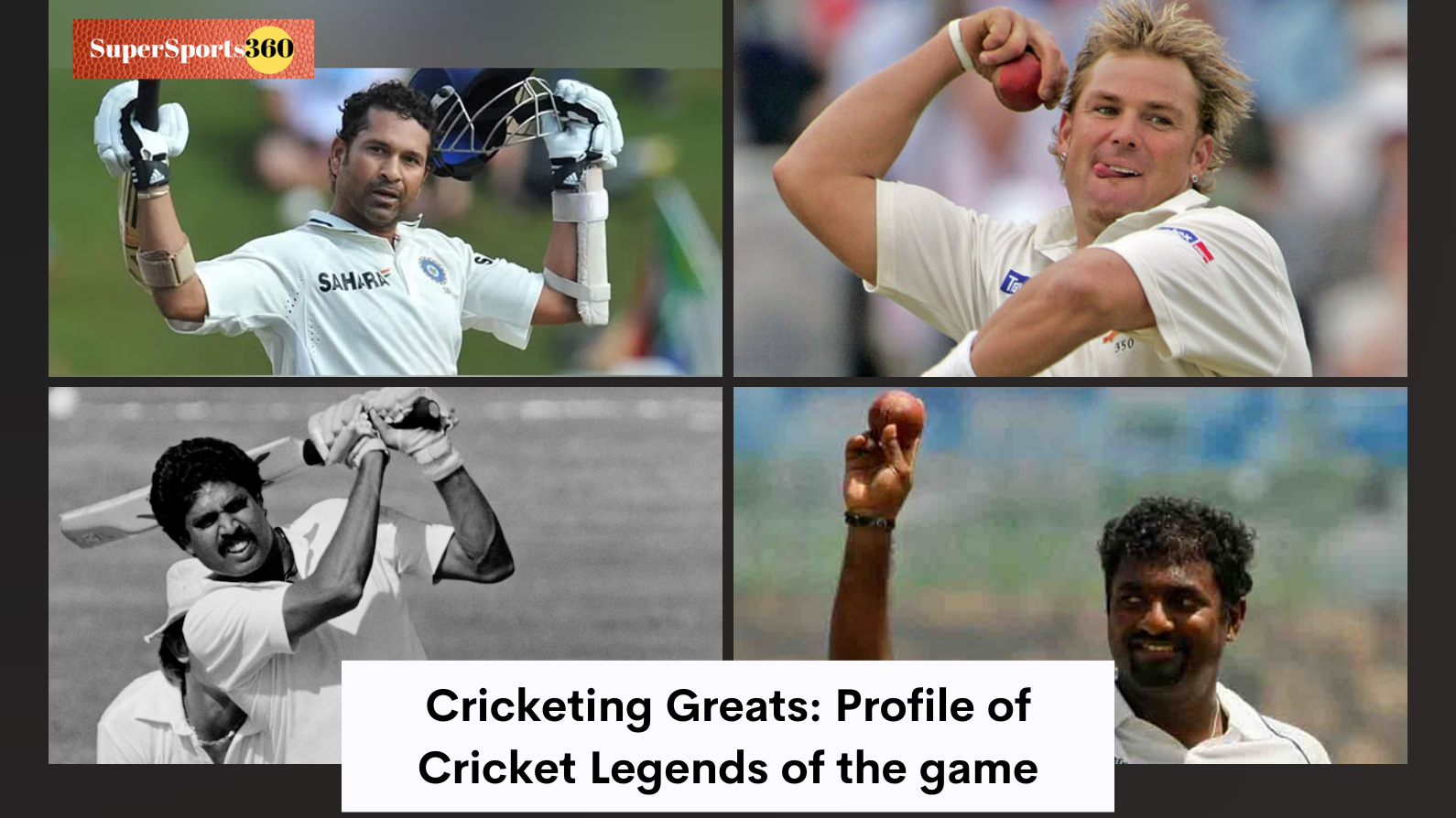 Cricketing Greats: Profile of Cricket Legends of the game