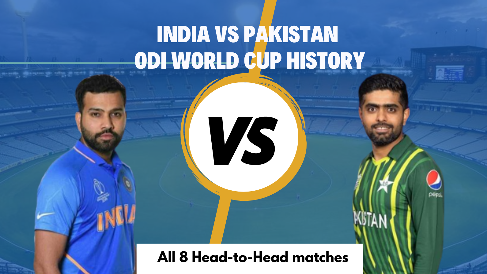 India vs Pakistan ODI World Cup History: All 8 Head-to-Head matches