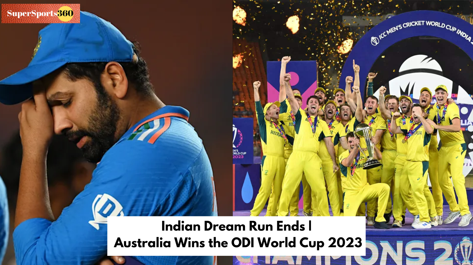 Indian Dream Run Ends | Australia Wins the ODI World Cup 2023