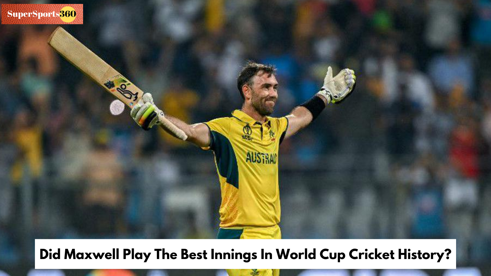 Did Maxwell Play The Best Innings In World Cup Cricket History?