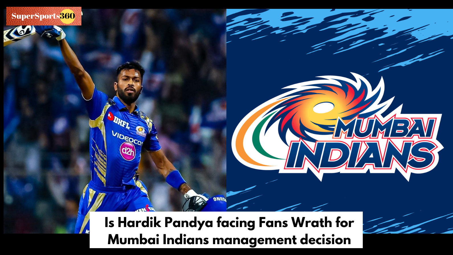 Is Hardik Pandya facing Fans Wrath for Mumbai Indians management decision