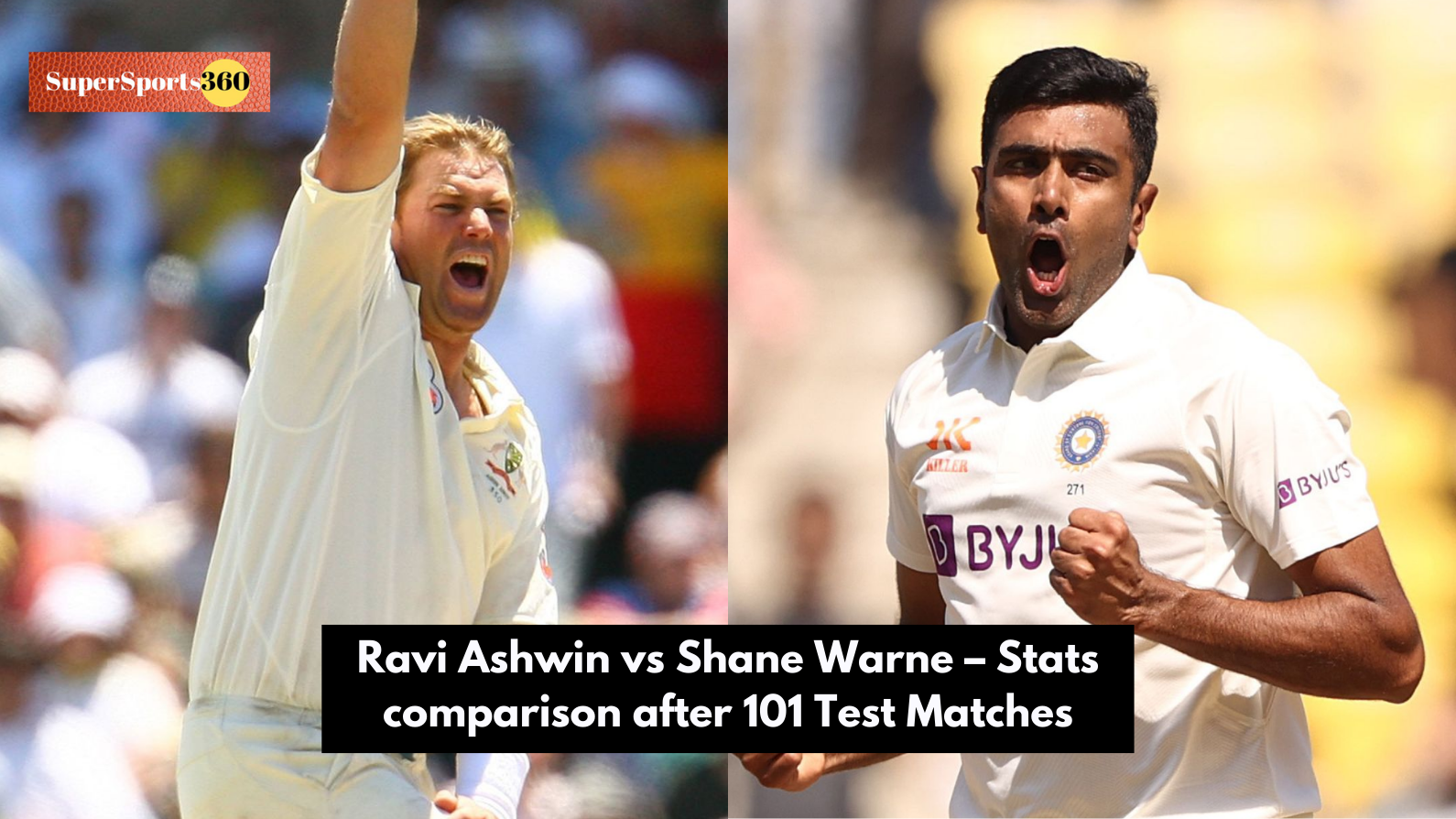 Ravi Ashwin vs Shane Warne – Stats comparison after 101 Test Matches