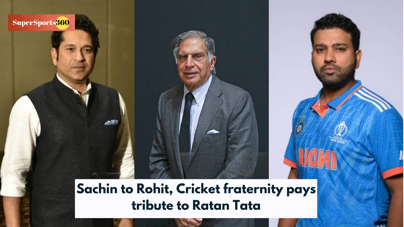 Sachin to Rohit, Cricket fraternity pays tribute to Ratan Tata