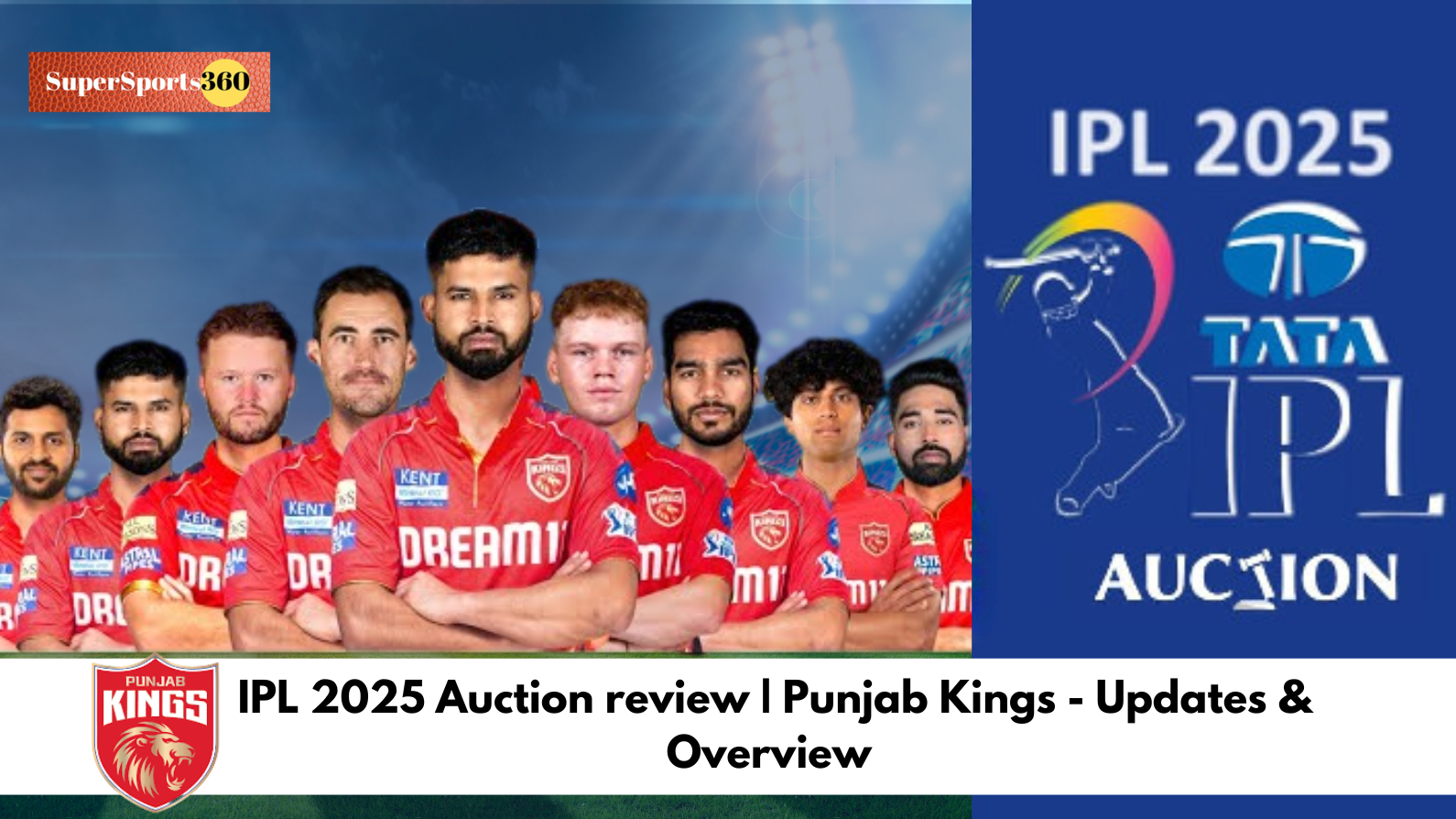 IPL 2025 Auction review | Punjab Kings - Updates & Overview