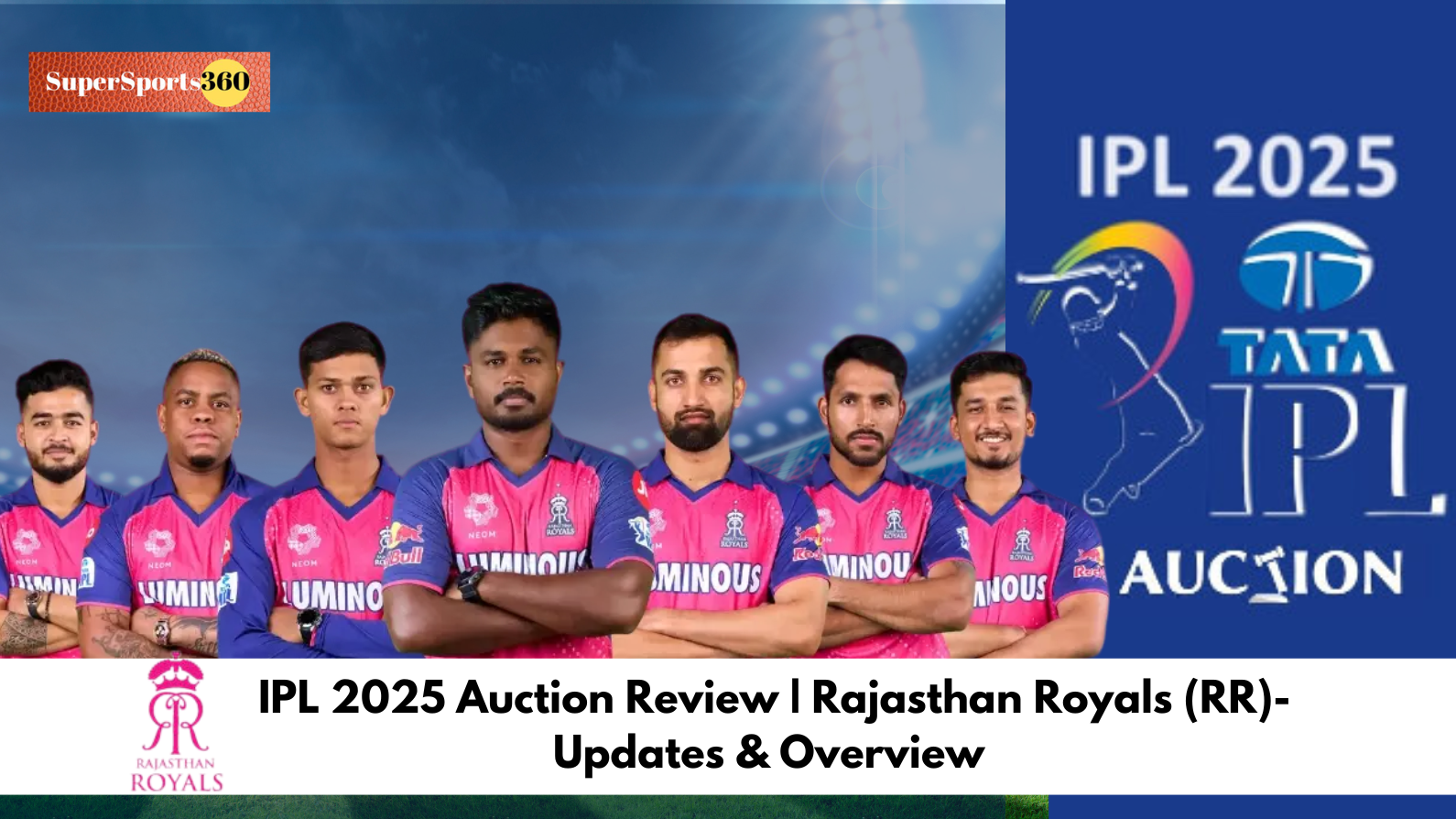 IPL 2025 Auction Review | Rajasthan Royals (RR)- Updates & Overview