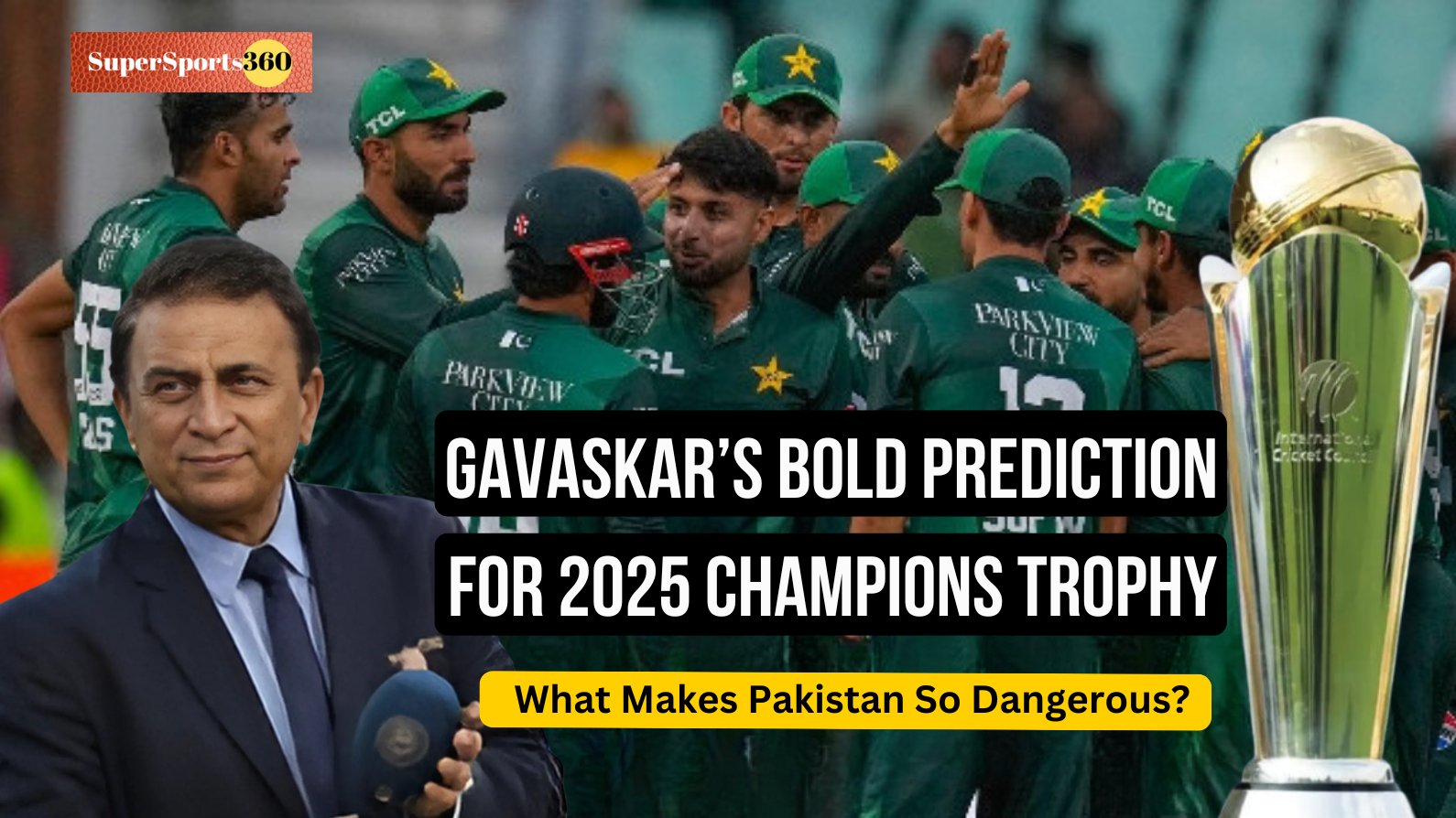 Gavaskar’s Bold Prediction for 2025 Champions Trophy | What Makes Pakistan So Dangerous?