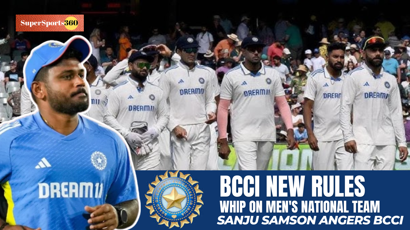 Has BCCI Finally Woken Up? | Whip On Men's National Team | Sanju Samson Angers BCCI