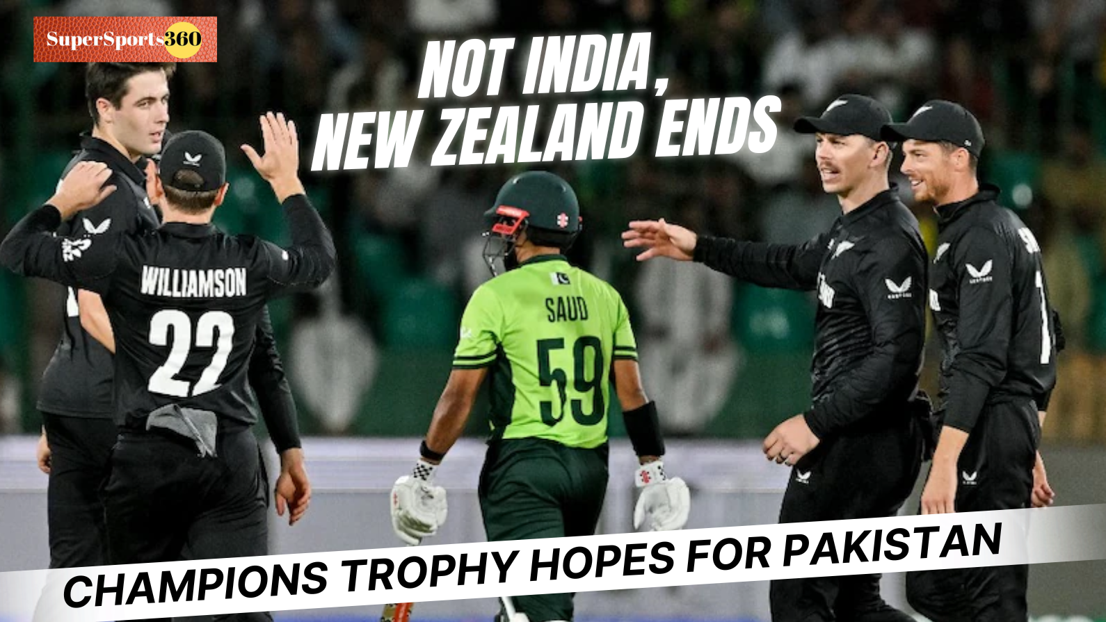 Not India, New Zealand Ends Champions Trophy Hopes for Pakistan