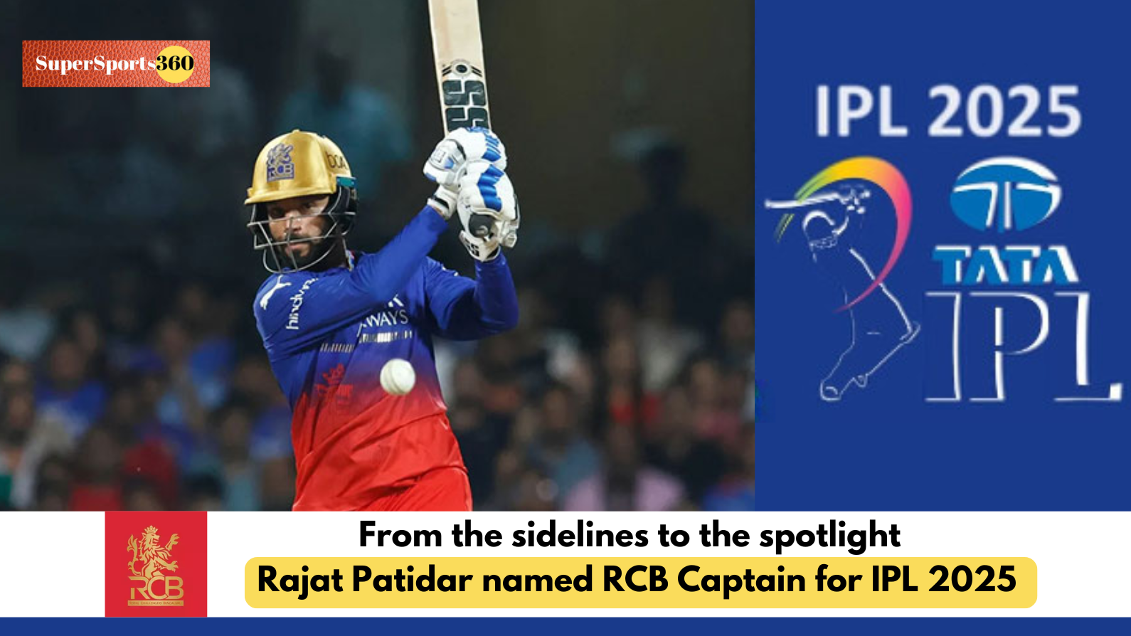 From the sidelines to the spotlight - Rajat Patidar named RCB Captain for IPL 2025