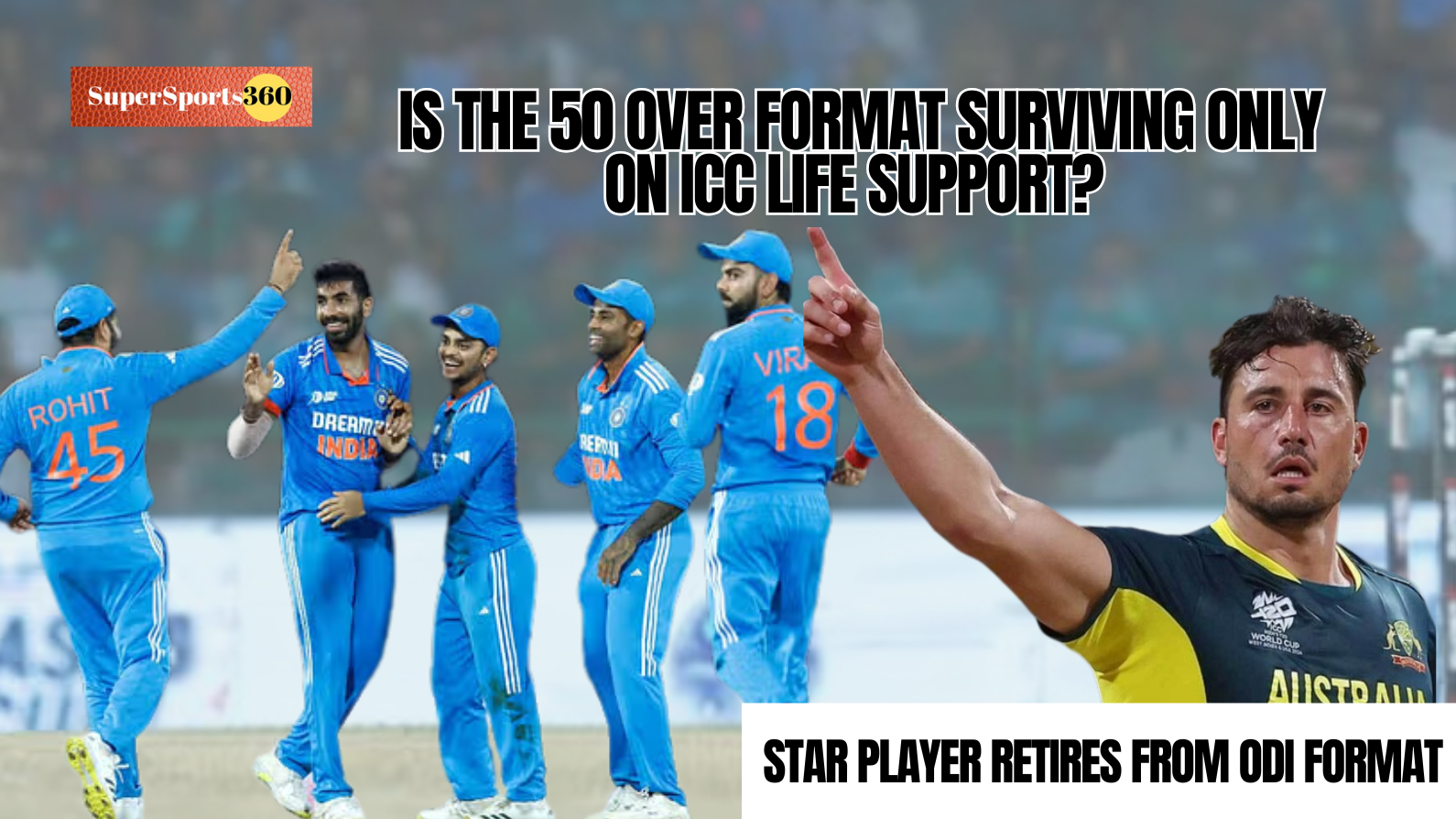 Is The 50 Over Format Surviving Only On ICC Life Support? | Star Player Retires From ODI Format