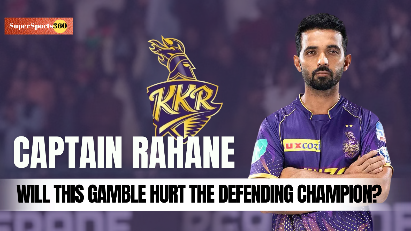 KKR Appoints Ajinkya Rahane As Captain