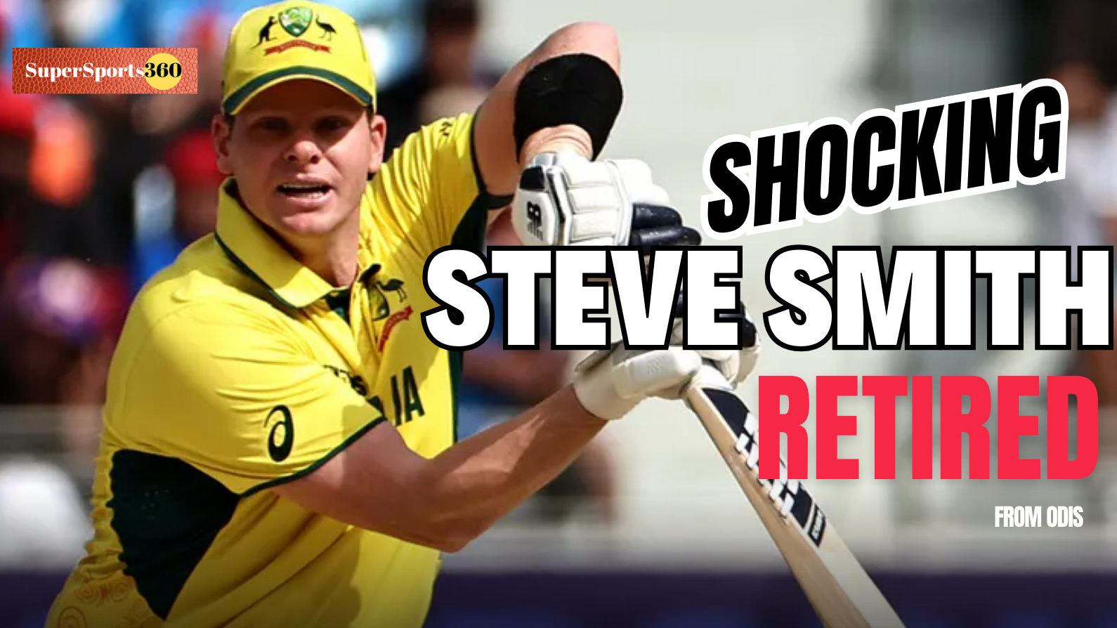 Shocking! Steve Smith Retires From ODIs