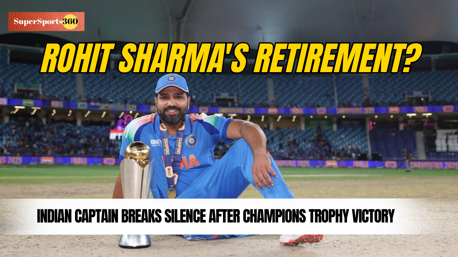 Rohit Sharma Breaks Silence On Retirement After Leading India To Champions Trophy Glory