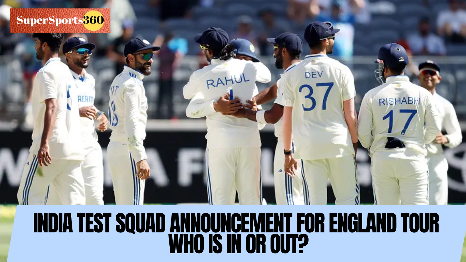 India Test Squad