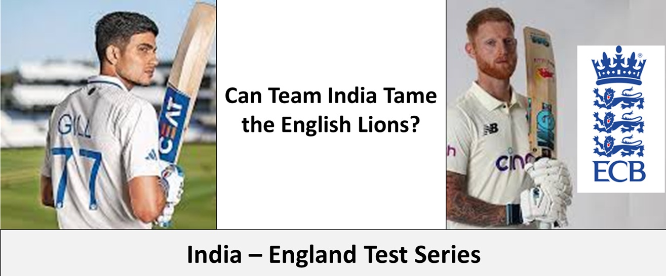India vs England Test Series