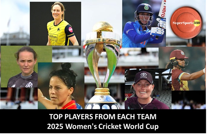 Top players from each team in World Cup