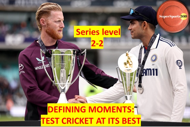 Defining Moments Test Cricket at its Best