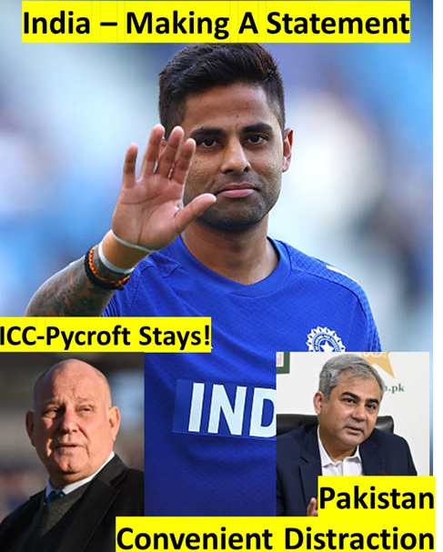 Handshake Controversy - India making a statement