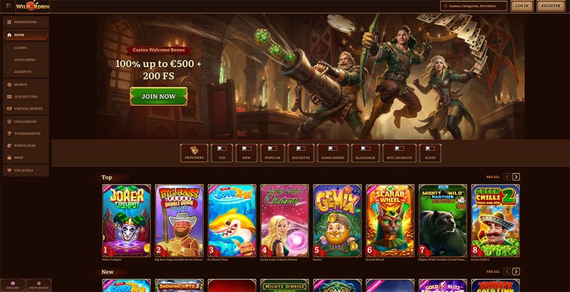 Wildrobin casino - Willkommen bei Wildrobin Casino - Online Glücksspiel für Deutsche Spieler