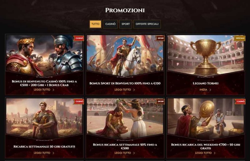 Legiano casino online a Italy