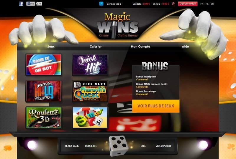 Introduction to magic win casino login