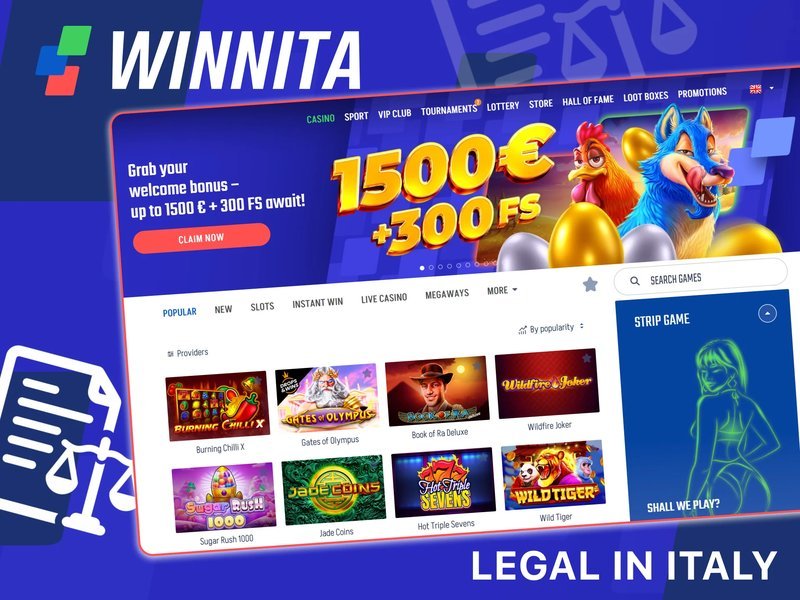 Winnita Casino: Scopri Bonus, Slot e Recensioni Aggiornate a Italy