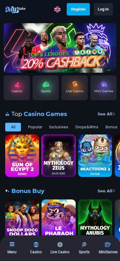 Mystake casino games in United Kingdom
